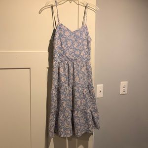 Monteau Floral Dress With Adjustable Straps